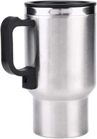 NEW Stainless Steel Heated Mug for Car-12V 450ml
