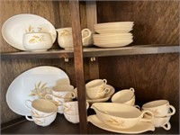 Wheat pattern dishes. Old. These appear to have