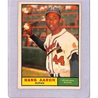 1961 Topps Hank Aaron Nice Condition