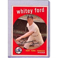 1959 Topps Whitey Ford Nice Condition