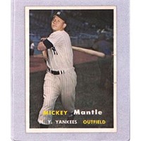 1957 Topps Mickey Mantle G-vg Presents Nice