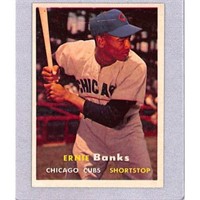 1957 Topps Ernie Banks High Grade