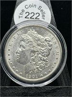 1901 O Morgan Silver Dollar UNC