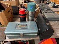 Metal Box; Lunch Box; Thermos'