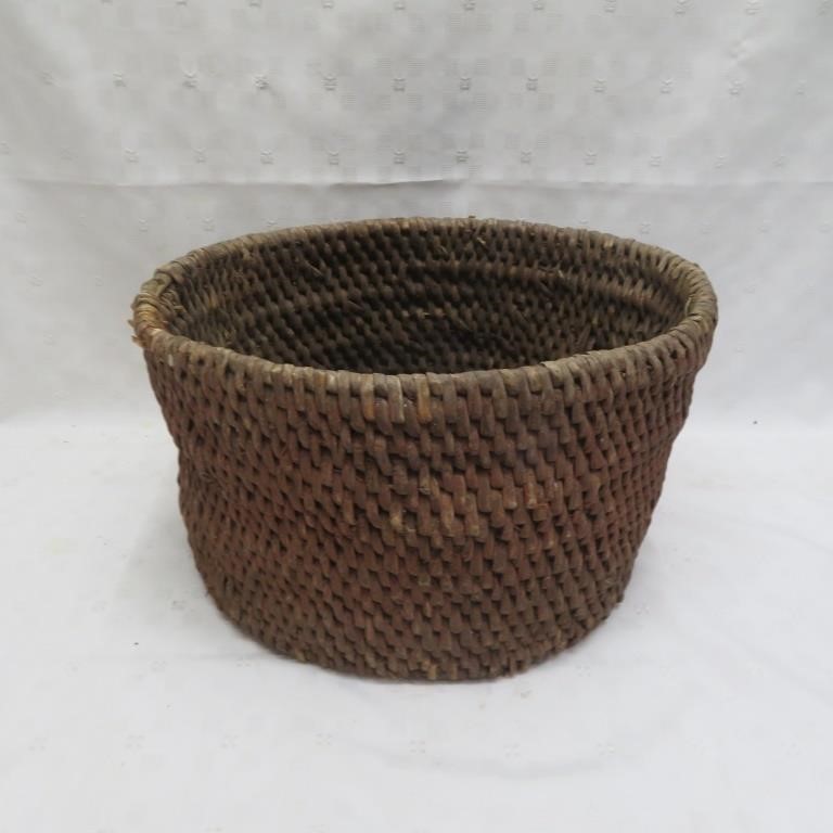 Indian Woven Basket - Description Provided by