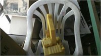 plastic lawn chair/toy/stroller