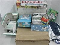 Very Large Box Of Assorted Baseball Cards & More