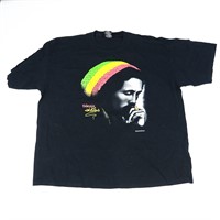 Early 2000s Bob Marley Natty Dread Oversized Shirt