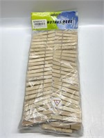 GREENCO 100PACK WOODEN LAUNDRY CLIPS