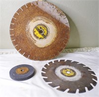 2 Blades & 1 Grinding Wheel