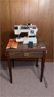 Singer Sewing Machine & Table 26x20x31