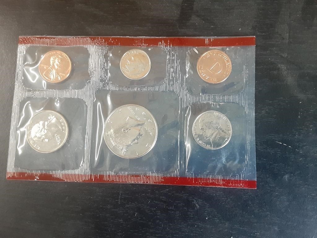 UNCIRCULATED AMERICAN COINS 1998