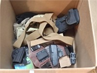 group of tactical equipment etc - holsters,gloves