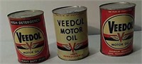 Veedol Motor Oil Cans (3)