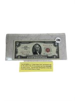 $2 US Red Seal Note