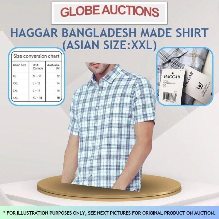 NEW HAGGAR BANGLADESH MADE SHIRT(ASIAN SIZE:XXL)