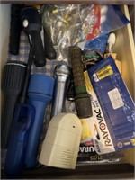 Contents of Kitchen Cabinet & 2 Drawers
