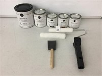 ASSORTED PAINTING MATERIALS