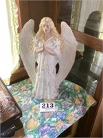 Ceramic angel painted by, Betty Houtz