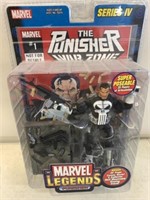 Sealed Marvel Legends Punisher & Comic