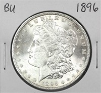 1896 BU USA Morgan Silver Dollar