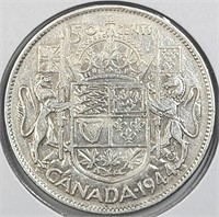 1944 Far 4 Canada 50 Cents