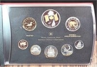 2005 RCM Proof Set w/ .999 Silver Dollar and 5 Ste