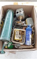 AIR AND PLUMBING TOOLS AND PARTS- CONTENTS OF BOX