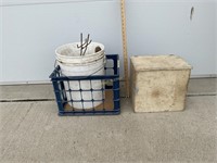Storage Box, Bucket, Tools