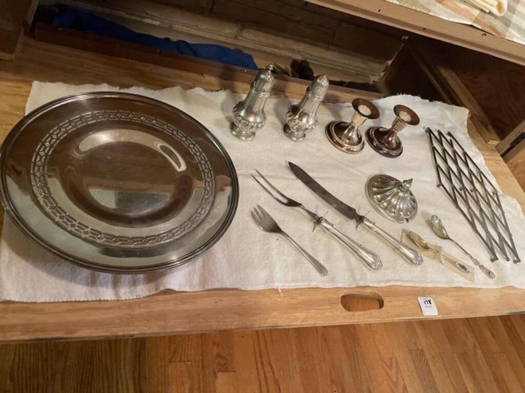 SILVERPLATE SERVING ITEMS