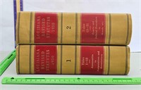 Louisiana Revised Statues of 1950 Vol 1&2 book set