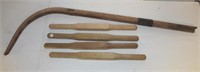 (5) Miscellaneous wooden implement tool handles.
