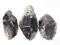 3 Nice Obsidian Specimens