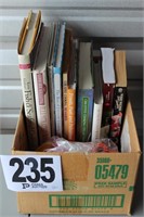 (10) Cook Books & Bag of Cookie Cutters (U235)
