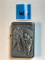 Get The Edge Chrome Military Lighter