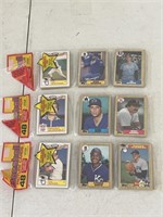 1987 Topps baseball rack packS