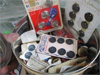 Tin of Misc. Buttons