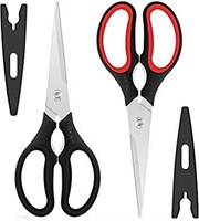 New iBayam Heavy Duty Kitchen Shears, 2-Pack