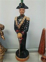 AWESOME VINTAGE SOLDIER LIQUOR DECANTER