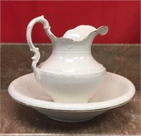 TST LARGE BOWL AND PITCHER