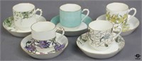Limoge Cups & Saucers