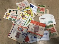 Lot of vintage quality stamp items