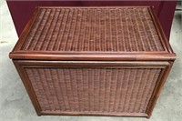 Wicker and Bamboo Trunk