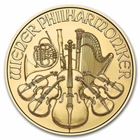 2023 Austria 1/10 Oz Gold Philharmonic Bu