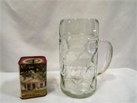 HUGE Beer Mug & Metal President Roosevelt Bank