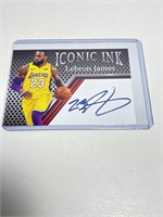 Iconic Ink Lebron James Facsimile Auto