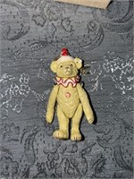 A- pewter miniature the string teddy clown of