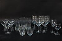 GROUPING OF STEMWARE ETC.