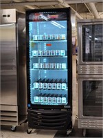 KoolMore Double Glass Sliding Door Refrigerator