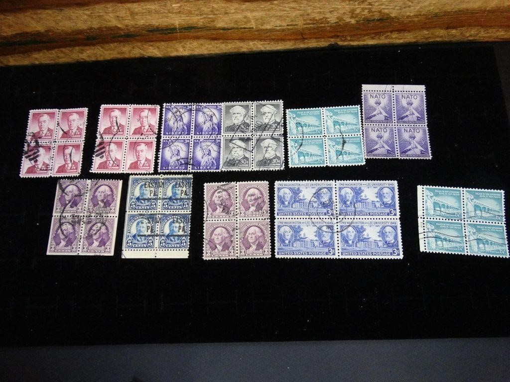 1940's, 50's,  60's U.S. Postage Stamps